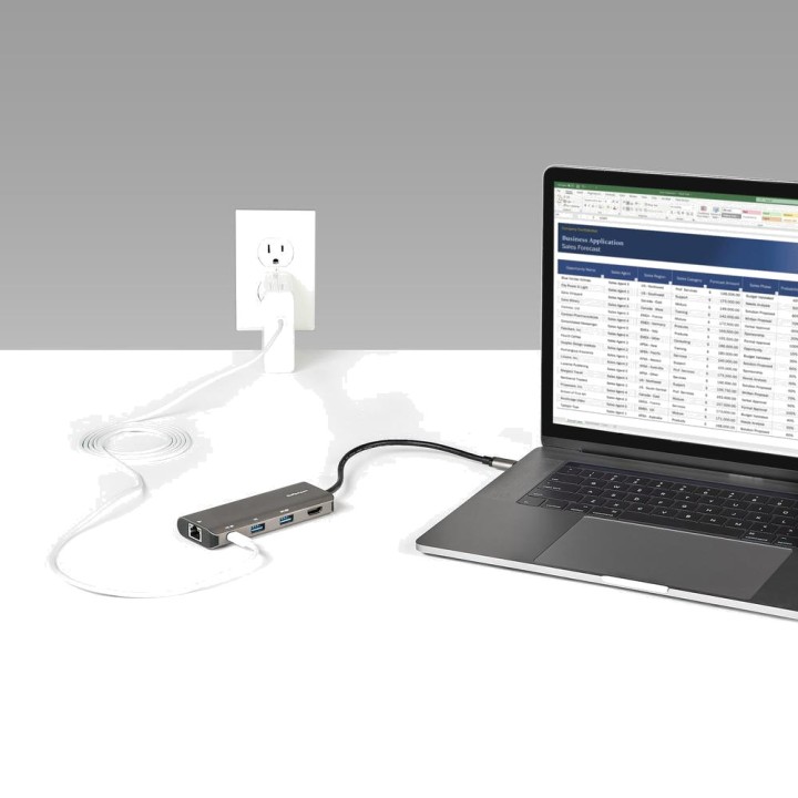 STARTECH.COM Adaptor multiport USB-C 5 în 1 pentru laptop