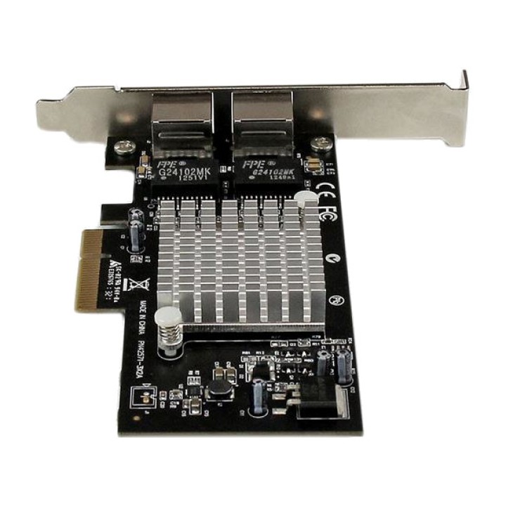 STARTECH.COM Scheda di rete PCI Express con 2 porte Gigabit