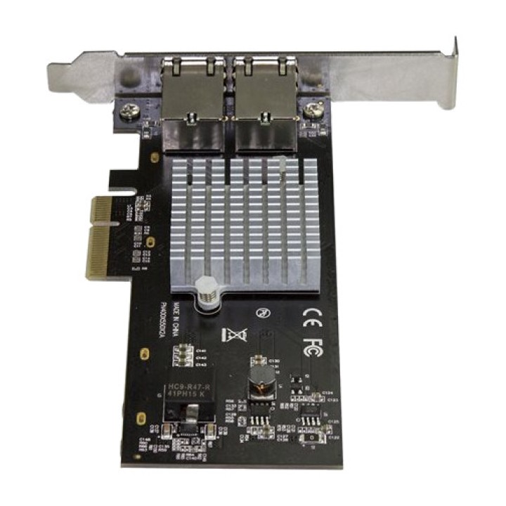 STARTECH.COM Tarjeta de red PCI Express con 2 puertos 10 Gigabit 10GBASE-T RJ45 ST10GPEXNDPI DSP0000033360