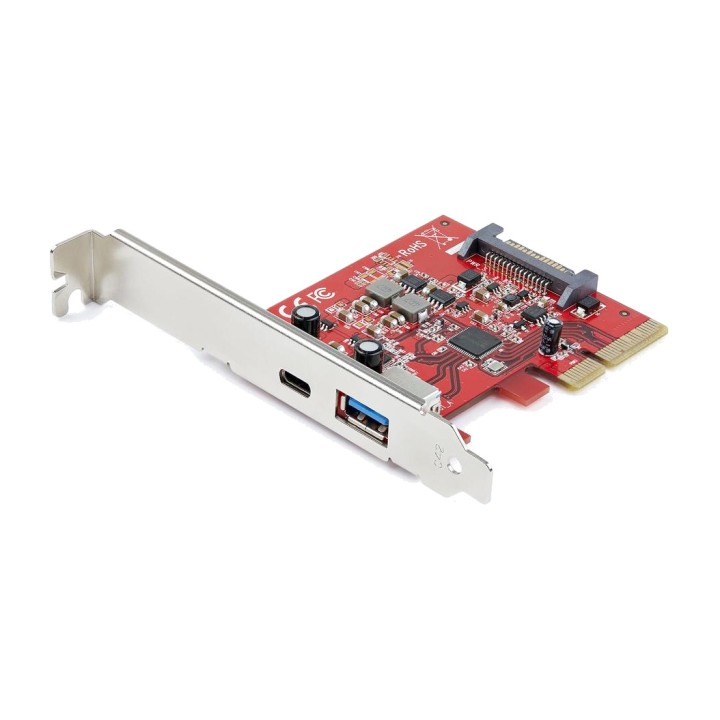 STARTECH.COM Carte PCI Express avec 2 ports USB-A et USB-C