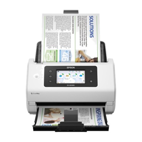 escáner de documentos en red con alimentador automático y wifi workforce-ds-800wn a4 50ppm