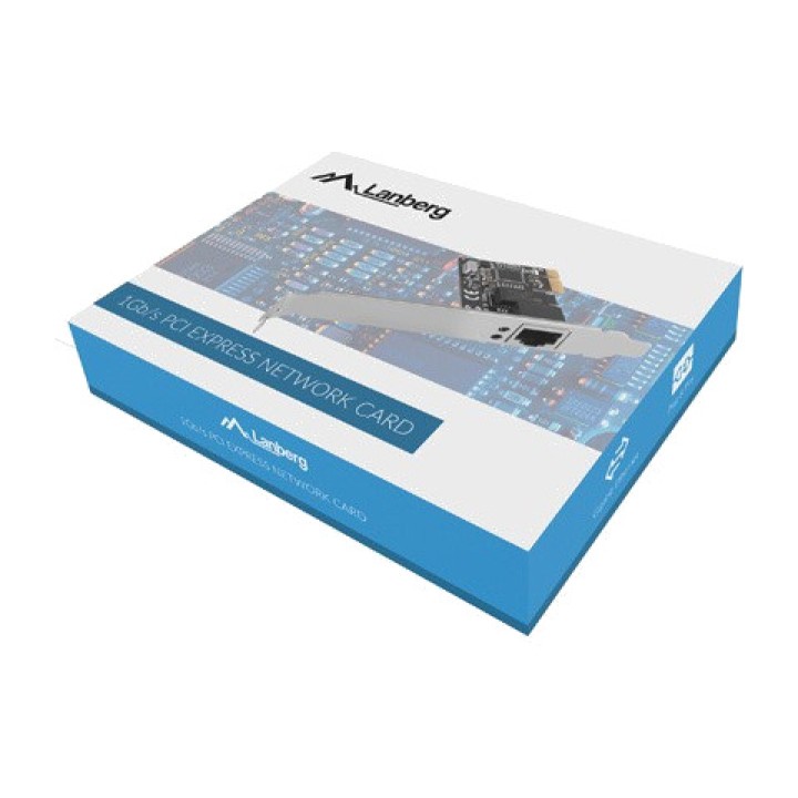 LANBERG Carte réseau PCI Express à profil bas RJ45 1GBPS