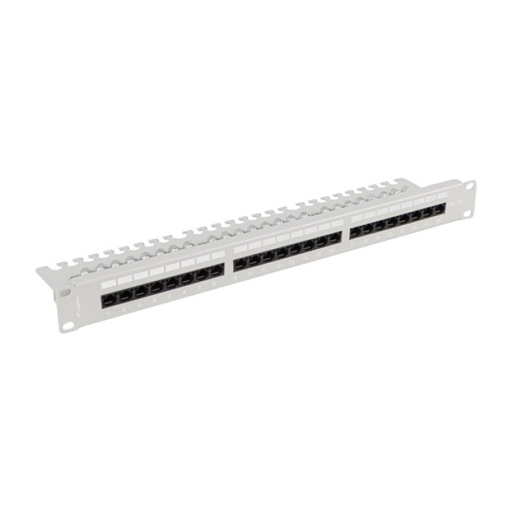 LANBERG Panneau de brassage 24 ports avec organisateur
