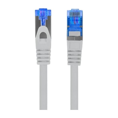 latiguillo de red con doble apantallamiento y conectores rj45 cat6a s/ftp lszh cca 50 cm