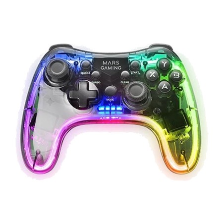manette sans fil multiplateforme avec éclairage rgb mgp-24 2.4ghz