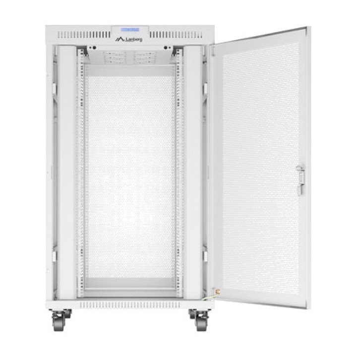 LANBERG Armari rack de terra amb porta perforada i pantalla