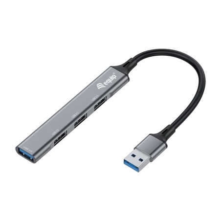 ultra-slim aluminium usb hub for type-a port with four outputs life 1x3.0 3x2.0