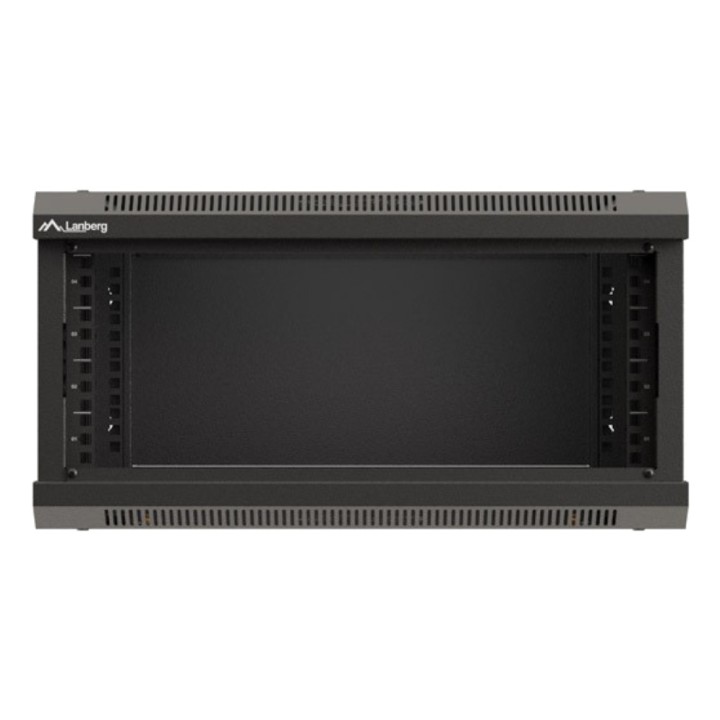 LANBERG Armario rack con puerta acristalada para montaje