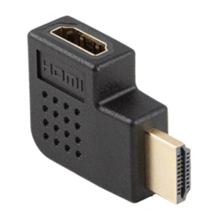 adaptador de vídeo macho a hembra acodado hacia la izquierda hdmi-2.0 4k ad-hdmi-05