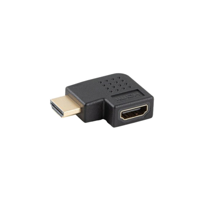 LANBERG Videoadapter, han til hun, vinklet mod venstre
