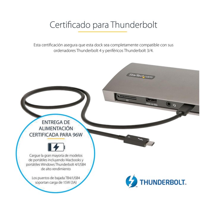 STARTECH.COM 11-in-1-Thunderbolt-4-Dockingstation für