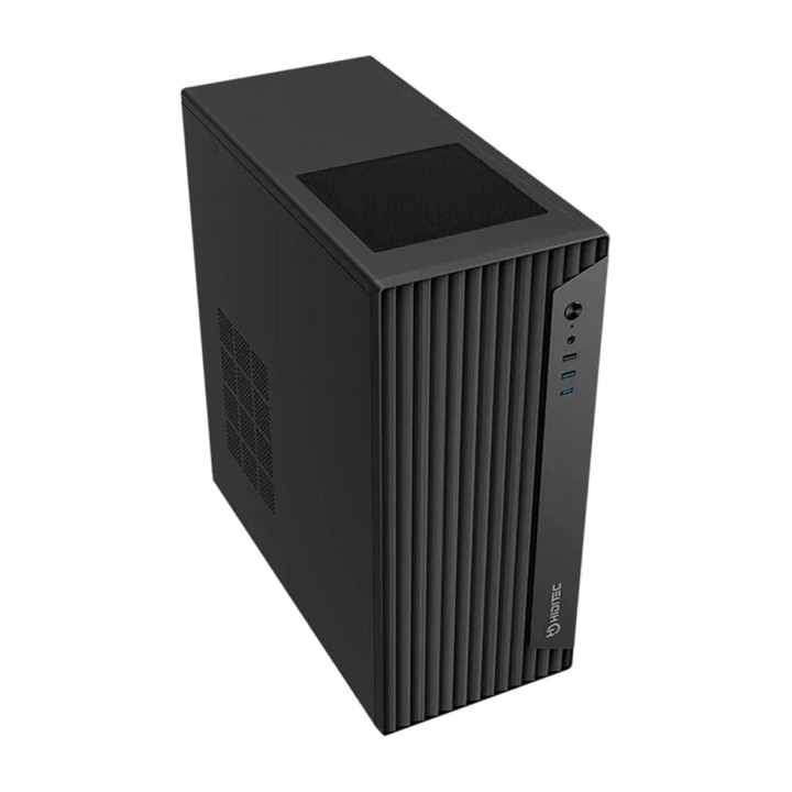 HIDITEC ATX-midi-tower-chassi för dator med USB-C BLOK-PRO