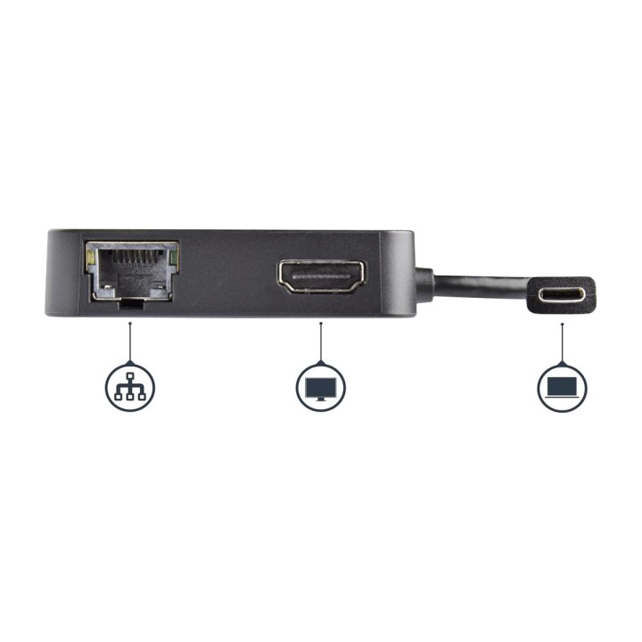 STARTECH.COM Wielofunkcyjny adapter USB-C 4 w 1 do laptopa
