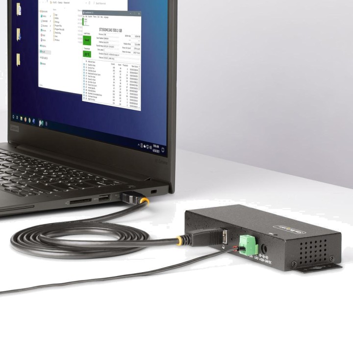 STARTECH.COM Verwaltbarer industrieller 7-Port-USB-Hub für