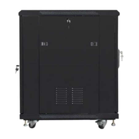 szafa rack podłogowa z perforowanymi drzwiami 19" 15u 600x800mm ff01-6815-23b