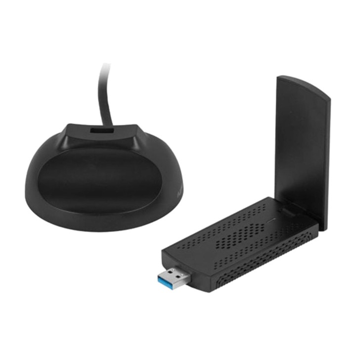 LANBERG Adapter USB Wi-Fi 6 trzypasmowy AX3000 3.0