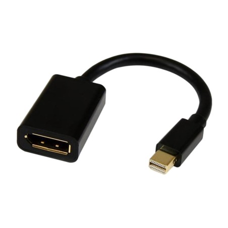 adapterkabel fra mini displayport han til dp hun 15 cm mdp2dpmf6in