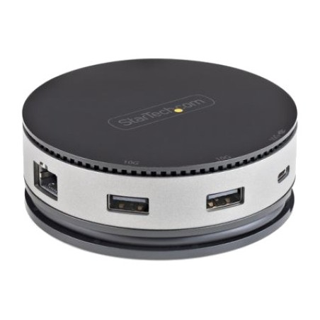 mini dock usb-c con video hdmi, displayport o vga e rete gigabit 3.2-gen2 10gbps 4k60hz pd-75w dkt31chdvcm