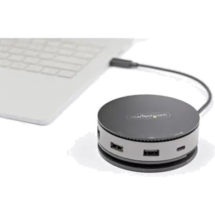STARTECH.COM Mini dock USB-C con vídeo HDMI, DisplayPort o VGA y red Gigabit 3.2-GEN2 10GBPS 4K60HZ PD-75W DKT31CHDVCM DSP000002
