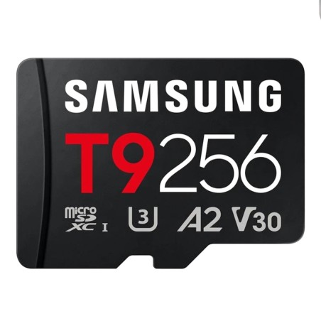 tarjeta de memoria microsdxc uhs-i t9 256gb u3 v30 a2 mb-mh256t