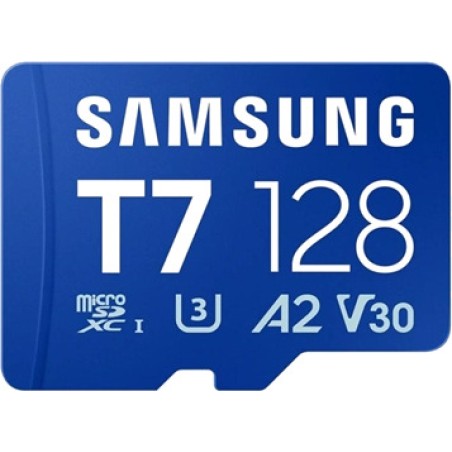 tarjeta de memoria microsdxc uhs-i t7 128gb u3 v30 a2 mb-mb128t
