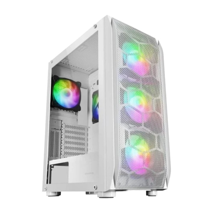 MARS GAMING Gaming-PC-Tower-Gehäuse mit Controller und
