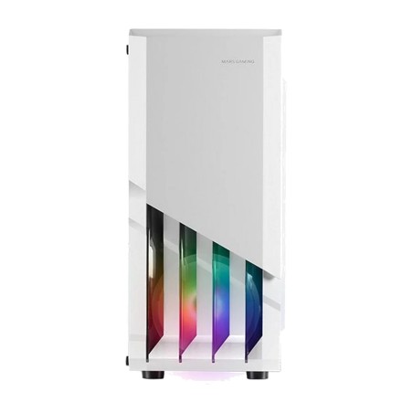 case pc mid-tower con frontale in acciaio e ventole mc-x2 atx-frgb 2x120mm