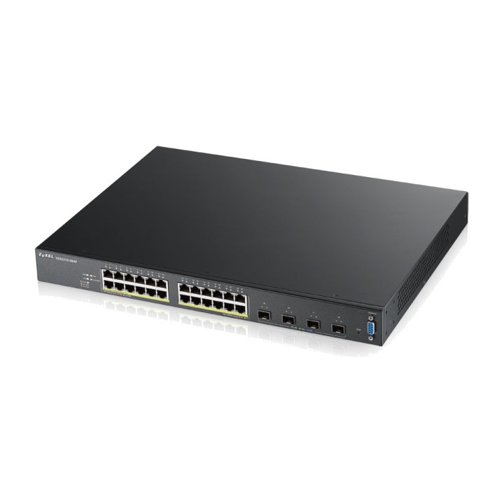 ZYXEL Switch gestionado L2 de 24 puertos Gigabit PoE para