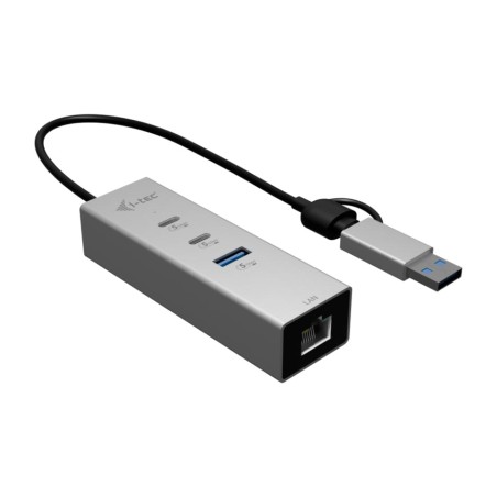 hub usb-c/usb-a con 3 porte e rete ethernet 2,5 gigabit cametalg325hub