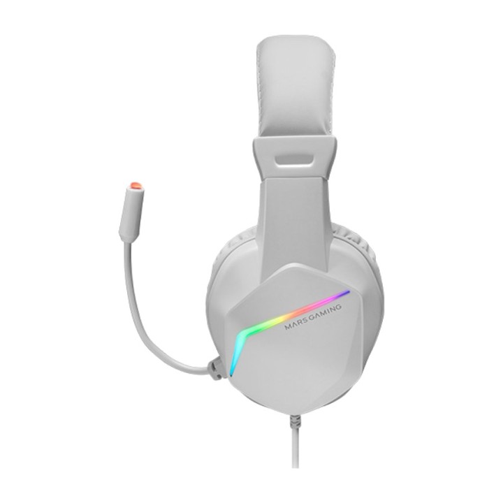 MARS GAMING Căști ultrausoare cu microfon MH122 FRGB