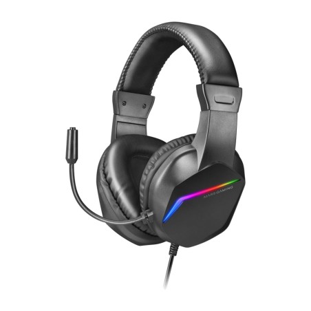 cuffie gaming ultraleggere con microfono mh122 frgb jack-3,5mm