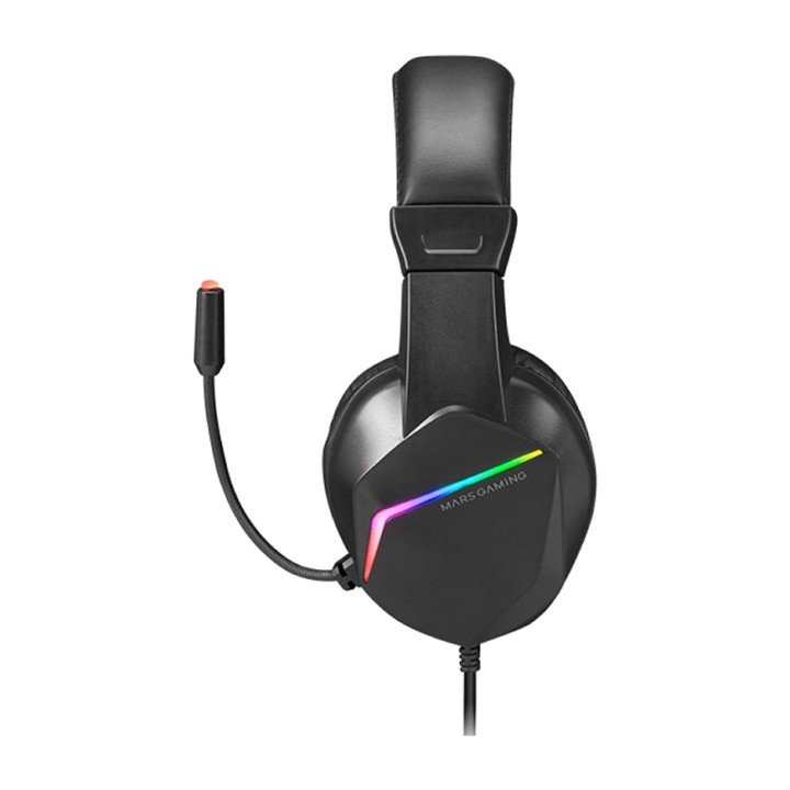 MARS GAMING Casque ultraléger avec microphone MH122 FRGB