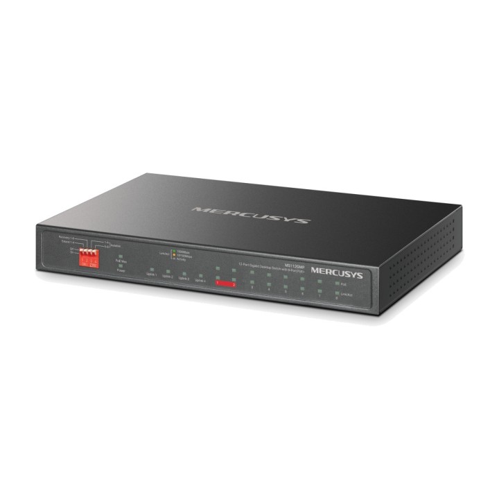 MERCUSYS Switch Gigabit de sobremesa con 12 puertos MS112GMP DSP0000041643