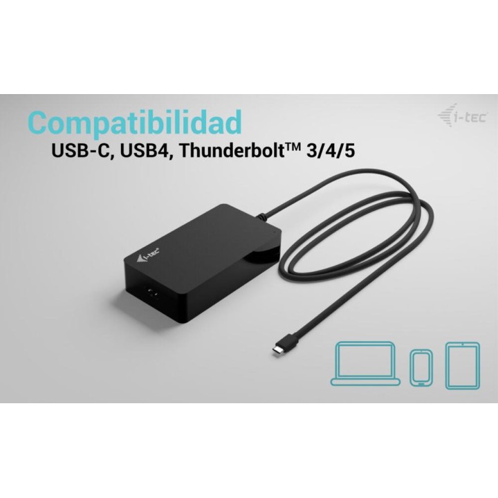 I-TEC Cargador universal USB-C Power Delivery para portátil
