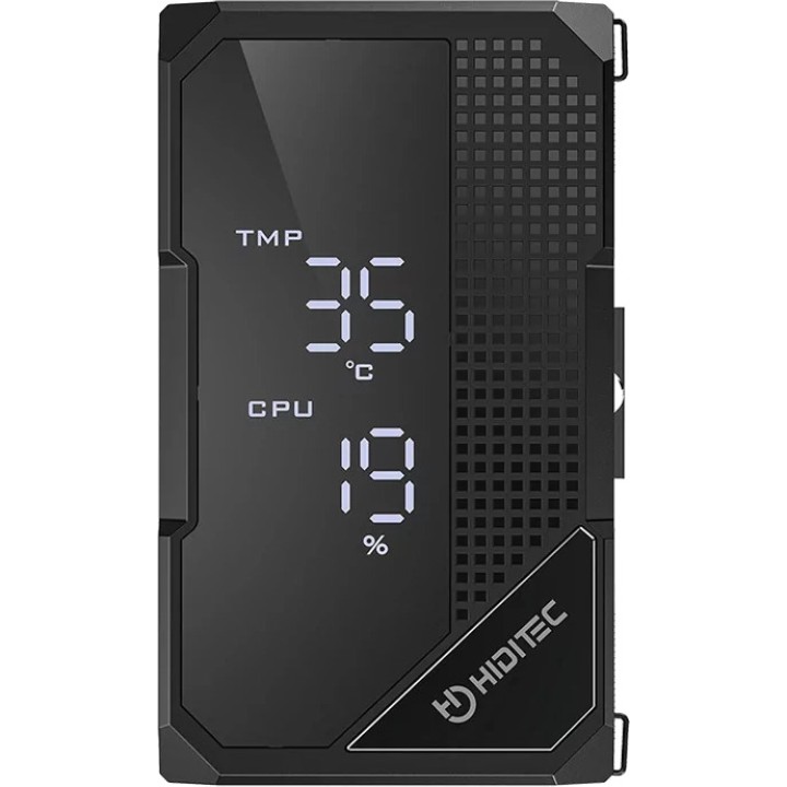 HIDITEC Dissipatore CPU con heatpipe in rame e bassa