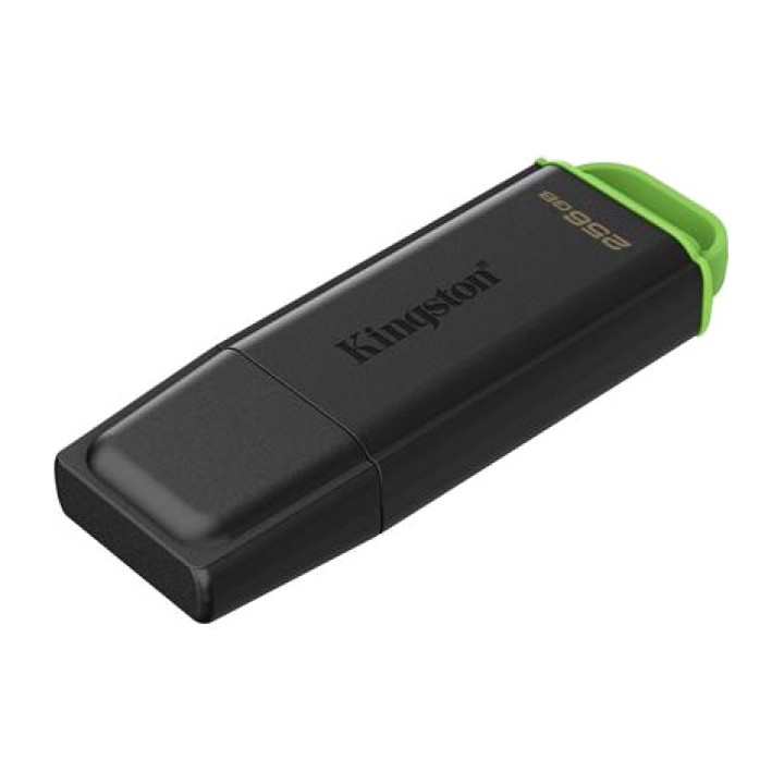 KINGSTON USB 3.2 flash drive with cap and key ring loop
