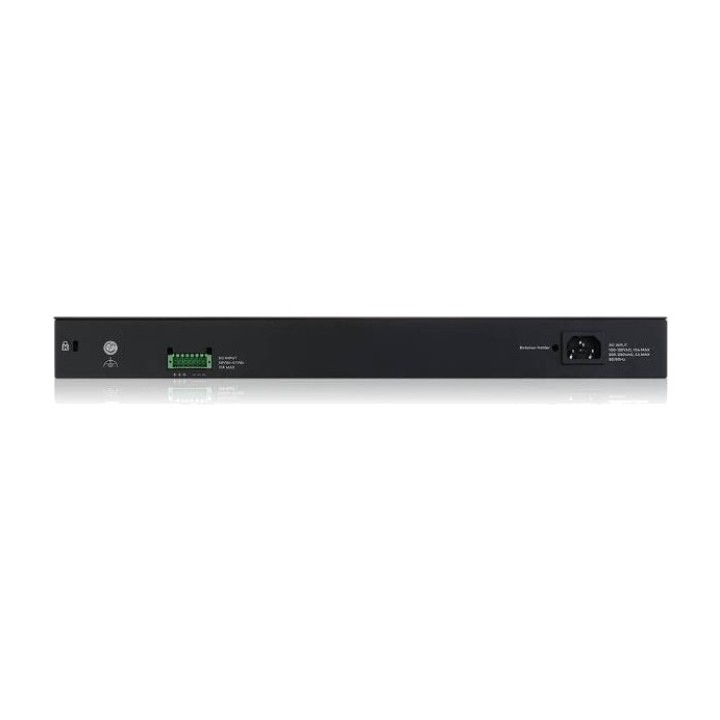 ZYXEL 24-port managed PoE switch with SFP+ uplinks