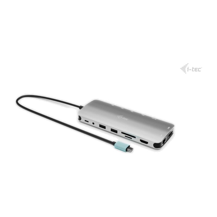I-TEC Compact 13-in-1 USB-C docking station for 3 monitors