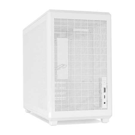 minitower gaming-datorchassi micro atx med framsida i nät hummer-refresh gpu-355mm
