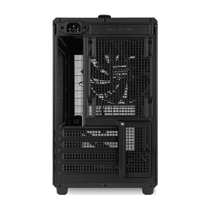 NOX Micro ATX mini-tower gaming PC case with mesh front