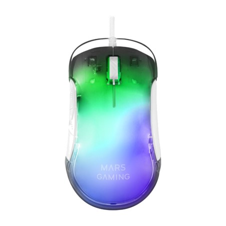 ultralight gaming mouse with mirror finish and rgb lighting mm-glow 12800dpi