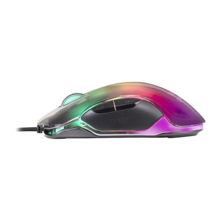 MARS GAMING Ultralight mouse with mirror finish and RGB