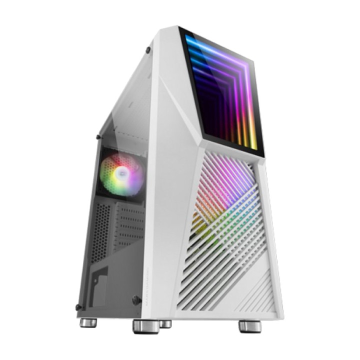 MARS GAMING Carcasă PC semi-tower cu panou frontal cu efect