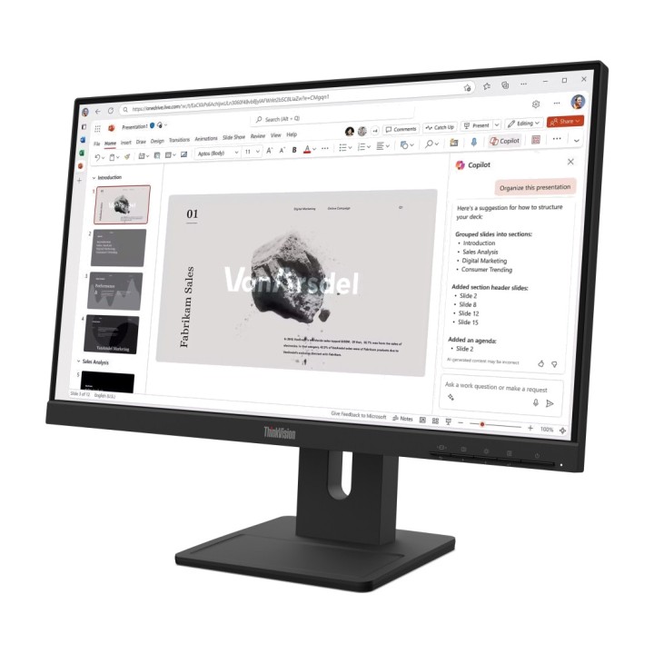 LENOVO Monitor IPS professionale THINKVISION-E22-40 21,5"
