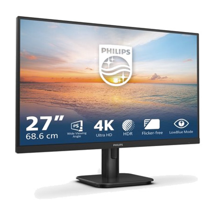 PHILIPS Monitor for PC 4K UHD 27E1N1800A/00 27"