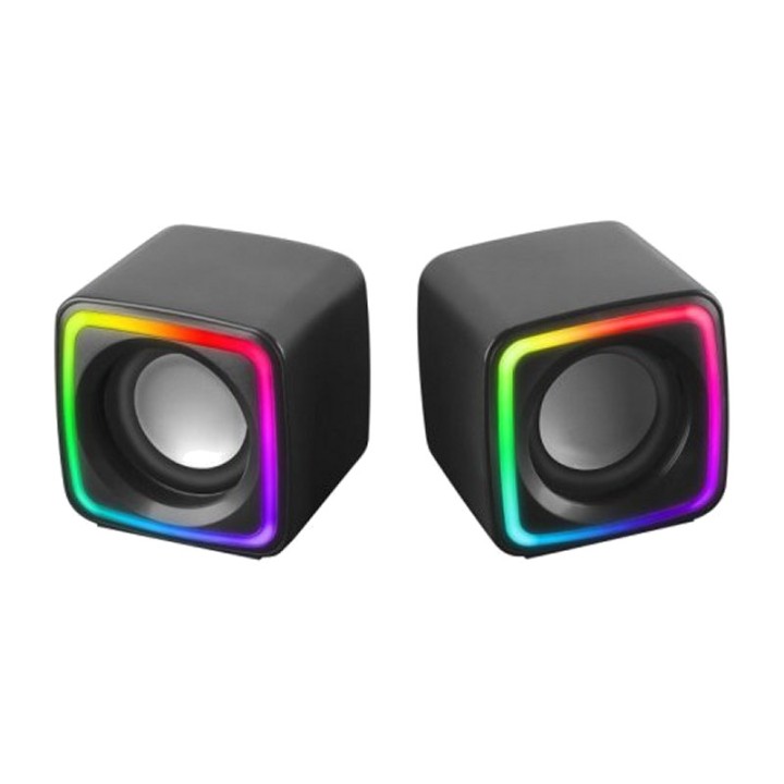 MARS GAMING Compact cube-shaped computer speakers MS-CUBE