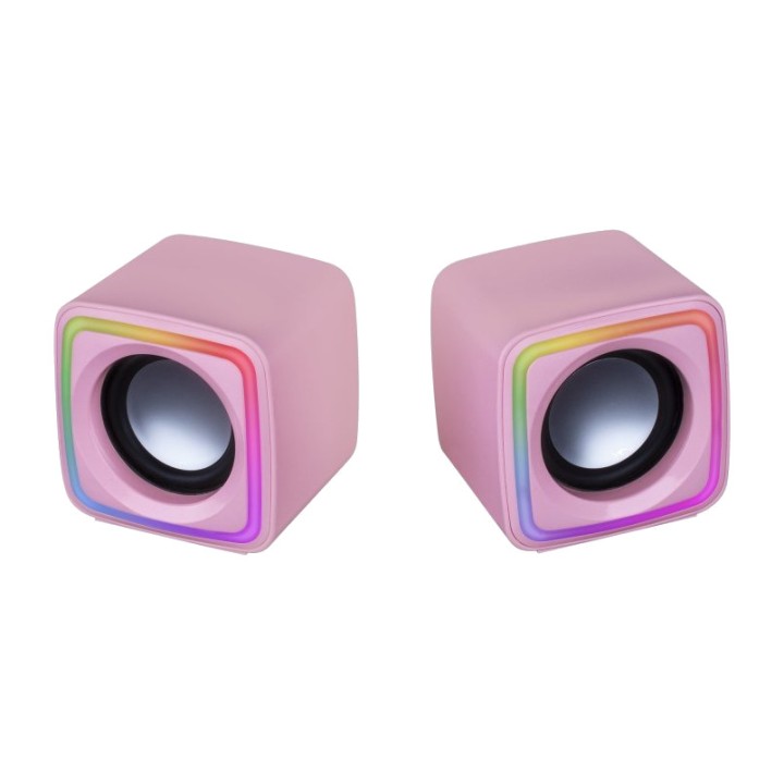 MARS GAMING Altavoces cúbicos compactos para ordenador MS-CUBE RGB-8W DSP0000008709VAR