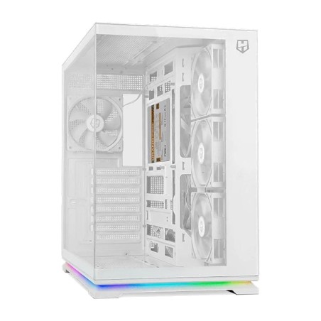 boîtier pc gaming moyen tour atx avec verre trempé et argb hummer-galaxy gpu-420mm cpu-165mm