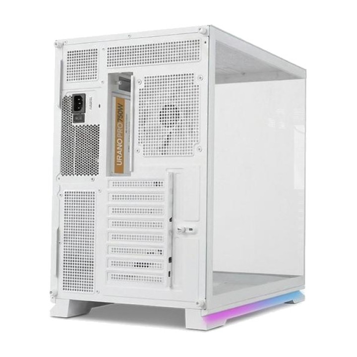 NOX Carcasă gaming semi-tower ATX cu sticlă călită și ARGB