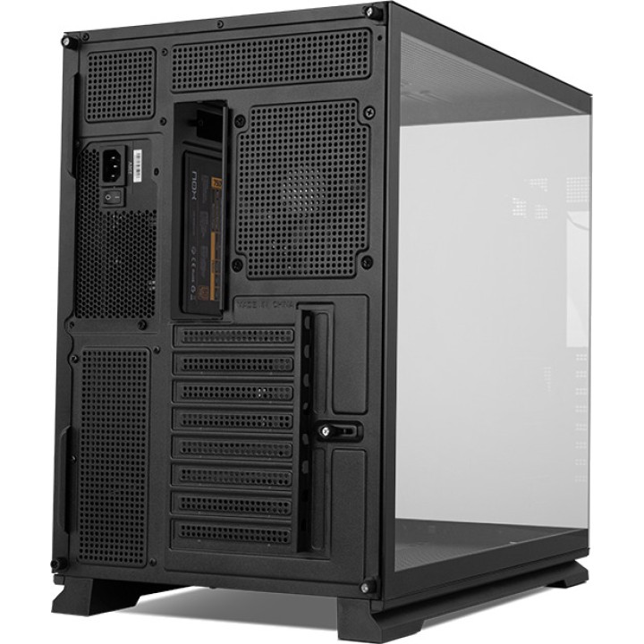 NOX Caja de ordenador gaming semitorre ATX con cristal